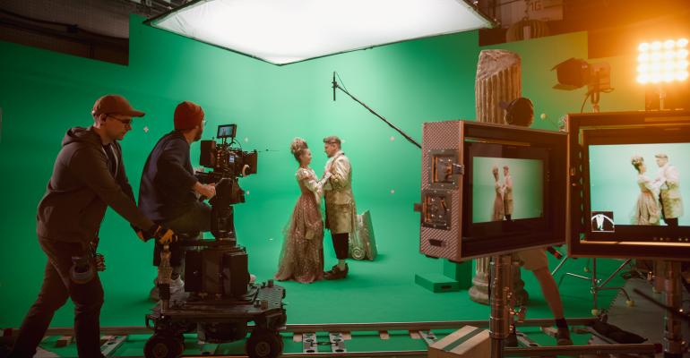 Actors in studio